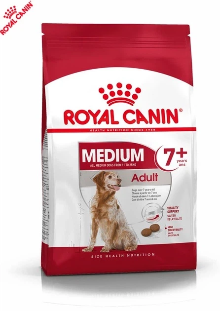 Сухий корм Royal Canin Medium Adult 7+ - сухий корм для собак середніх порід старше 7 років, 15 кг (3005150) - Фото 7 Сухий корм Royal Canin Medium Adult 7+ - сухий корм для собак середніх порід старше 7 років, 15 кг (3005150) - зображення 7