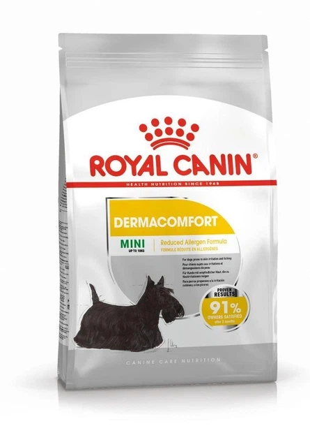 Сухий корм Royal Canin Mini Dermacomfort - для собак дрібних порід із чутливою шкірою, 3 кг (2441030) - Фото 2 Сухий корм Royal Canin Mini Dermacomfort - для собак дрібних порід із чутливою шкірою, 3 кг (2441030) - зображення 2