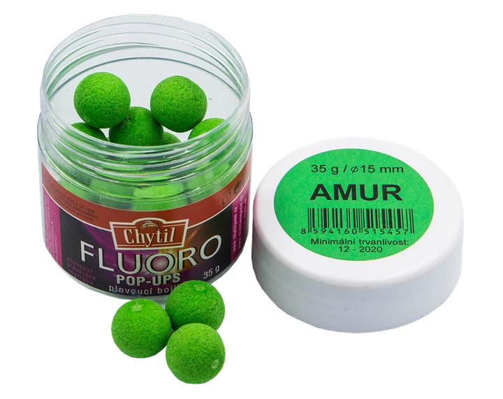 Бойли Chytil Fluoro Pop-Up Amur (Амур) 15 мм 35 гр (FPU15/AMU) - зображення 2