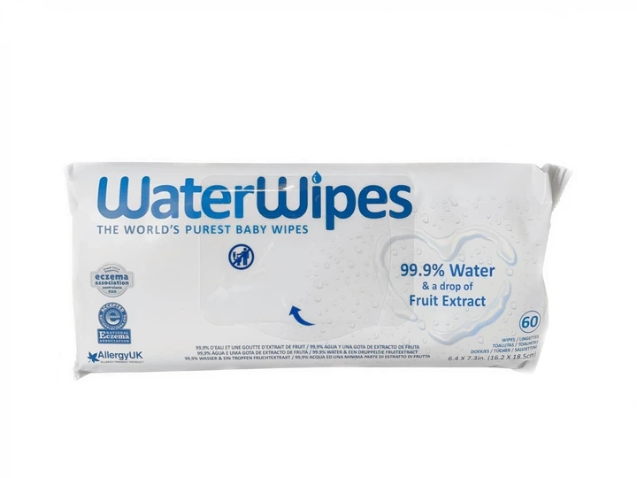 Серветки вологі WaterWipes Sensitive and Newborn Skin 60 шт (852401006026) - зображення 7