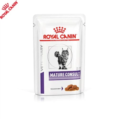 Влажный корм Royal Canin Mature Consult - для профилактики работы почек и мочевыделительной системы у пожилых кошек и кошек, 85 г (40900019) - изображение 4