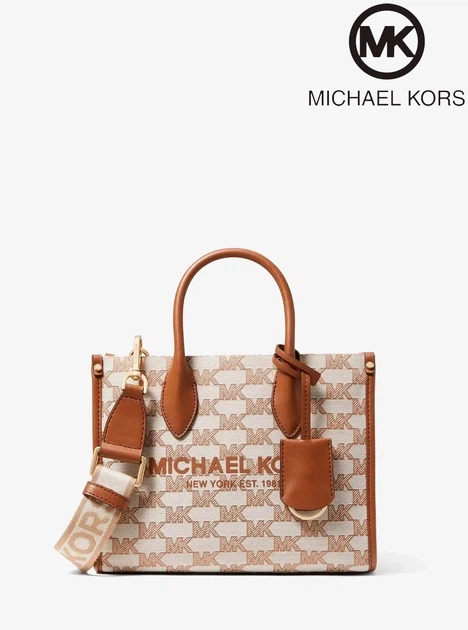 Женская сумка MICHAEL Michael Kors Mirella Small Logo Jacquard Crossbody Bag (35T2G7ZC5J) - изображение 3