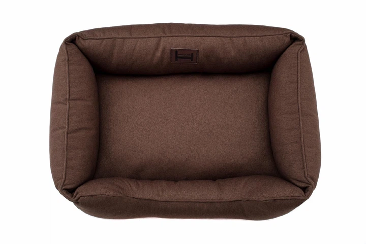 Лежак Harley and Cho Dreamer Brown XХL 120x80 cm Коричневый для собак (HC-003010052) - Фото 7 Лежак Harley and Cho Dreamer Brown XХL 120x80 cm Коричневый для собак (HC-003010052) - изображение 7