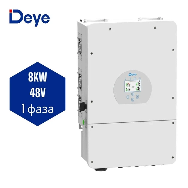 Гібридний інвертор Deye SUN-8K-SG01LP1-EU 8kW, 1Ф, 48V - Фото 2 Гібридний інвертор Deye SUN-8K-SG01LP1-EU 8kW, 1Ф, 48V - изображение 2