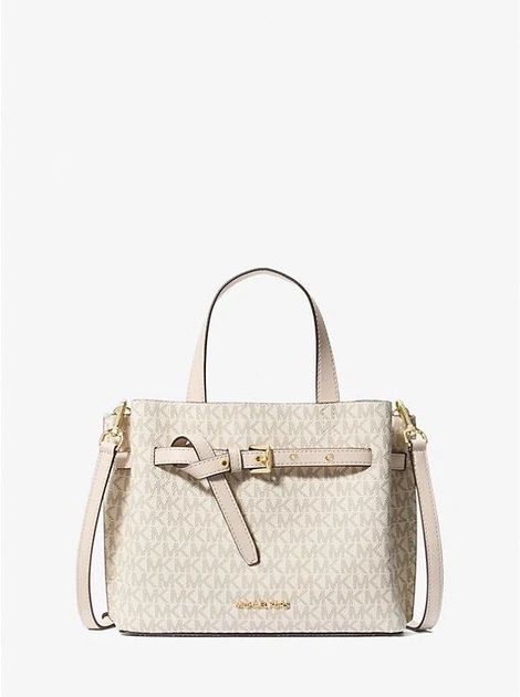 Женская сумка Michael Kors Emilia Small Logo Satchel