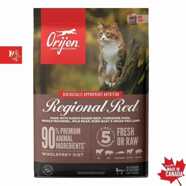 Сухой корм для котов и кошек всех пород Orijen Regional Red 5.4 кг (o28254) - изображение 13