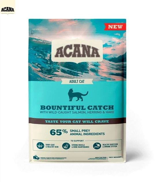 Сухой корм для кошек ACANA Bountiful Catch Cat 1.8 кг (a71443) - изображение 5