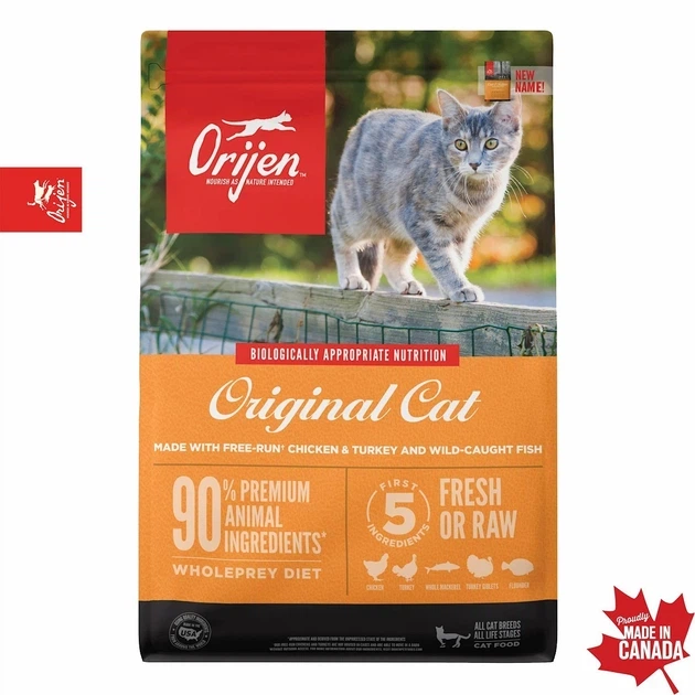 Сухой корм для молодых и взрослых кошек всех пород Orijen Original Cat ( Cat & Kitten ) 1.8 кг (o28018) - изображение 13