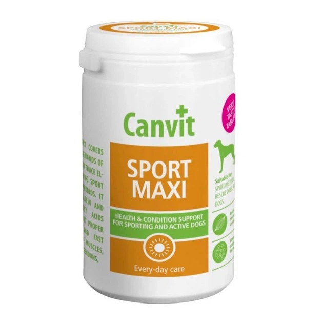 Комплекс витаминов для собак Canvit Sport Maxi for dogs 230g в упаковке (can53379) - изображение 2