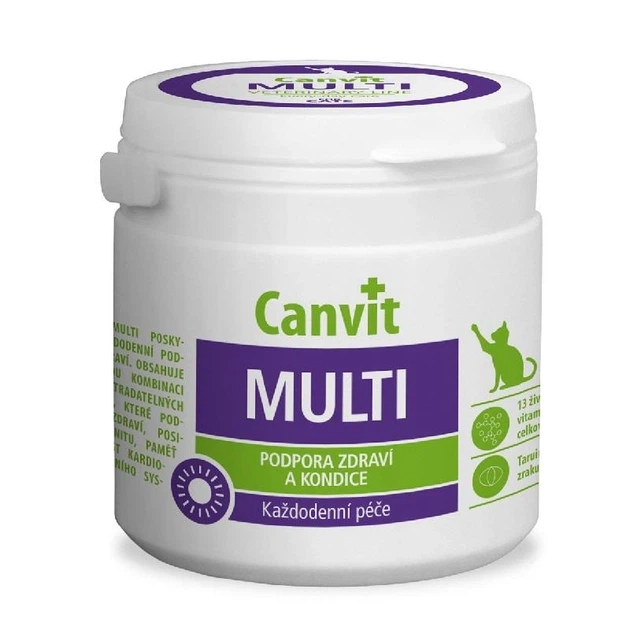 Комплекс витаминов для кошек Canvit Multi for cats 100g в упаковке (can50742) - изображение 2
