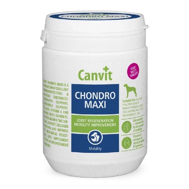 Комплекс витаминов для собак Canvit Chondro Maxi for dogs 500g в упаковке (can50731) - изображение 2
