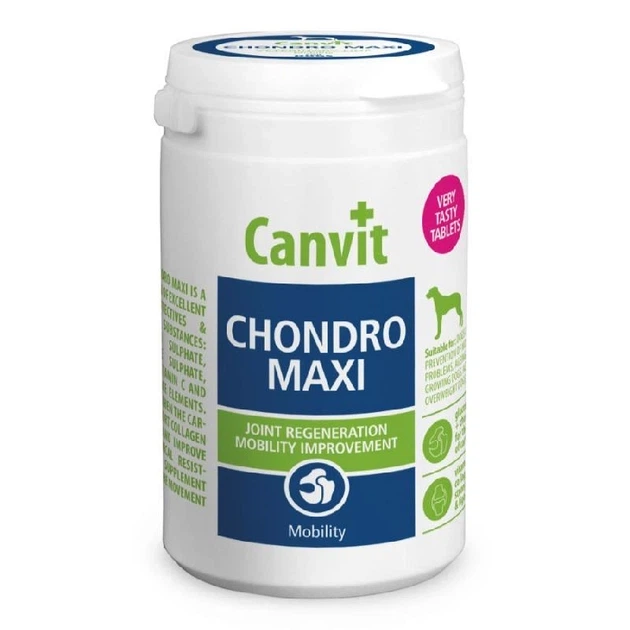 Комплекс витаминов для собак Canvit Chondro Maxi for dogs 230g в упаковке (can50744) - Фото 2 Комплекс витаминов для собак Canvit Chondro Maxi for dogs 230g в упаковке (can50744) - изображение 2