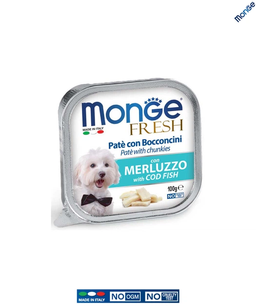 Влажный корм Monge Dog Wet FRESH треска 0.1 кг (013109) - изображение 2