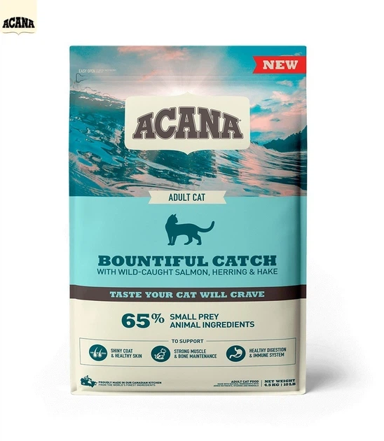 Сухой корм для кошек ACANA Bountiful Catch Cat 4.5 кг (a71444) - изображение 3