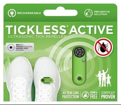 Ультразвуковой отпугиватель клещей для людей TickLess Active (зеленый) - изображение 4