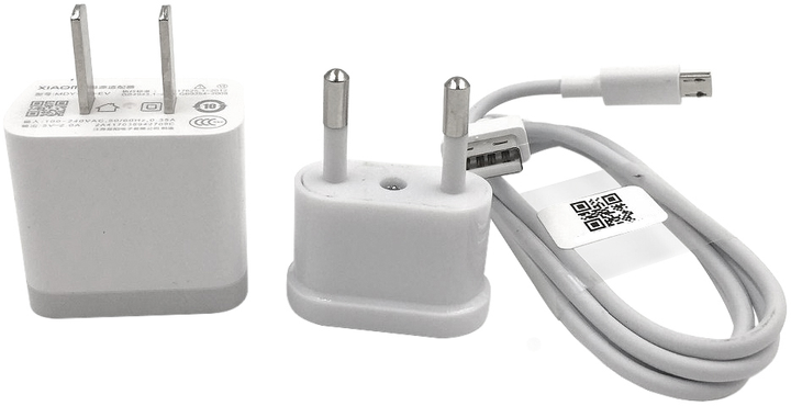 Сетевое зарядное устройство Xiaomi 5V, 2А с кабелем microUSB (MDY-08-EV ...