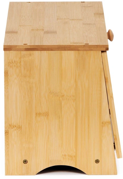 Chlebak Springos bambusowy 40 x 20 x 23 cm (5908455306126) - obraz 6