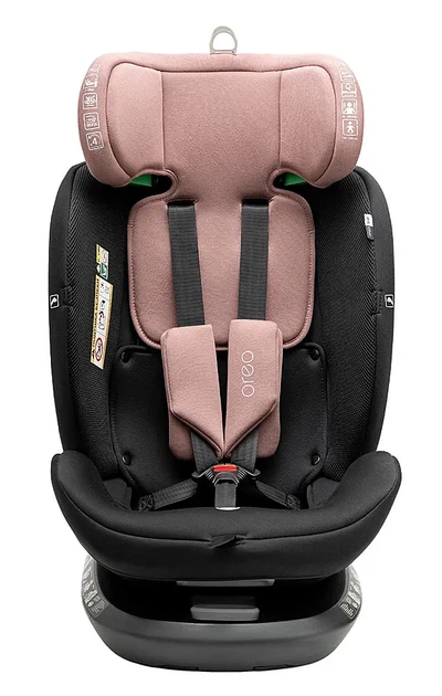 Автокрісло Bair Oreo 360 i-size Iso-fix BO-04 black-pink - Фото 8 Автокрісло Bair Oreo 360 i-size Iso-fix BO-04 black-pink - зображення 8