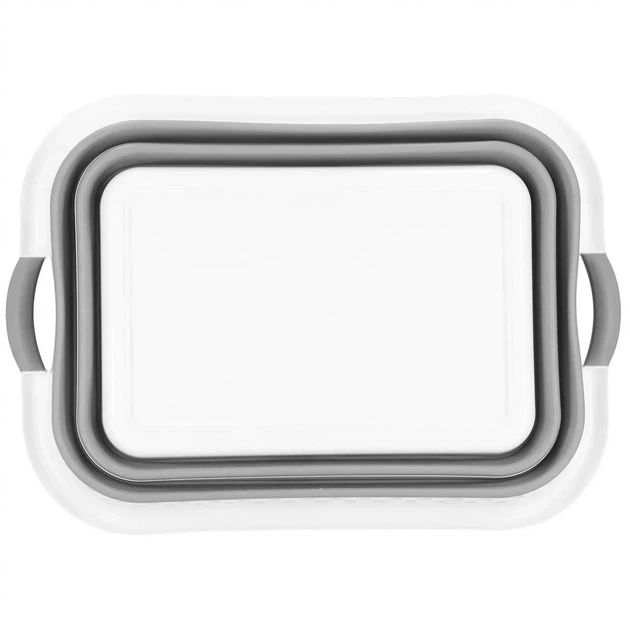 Kosz na pranie Springos składany silikonowy 24 l (5907719443430) - obraz 4