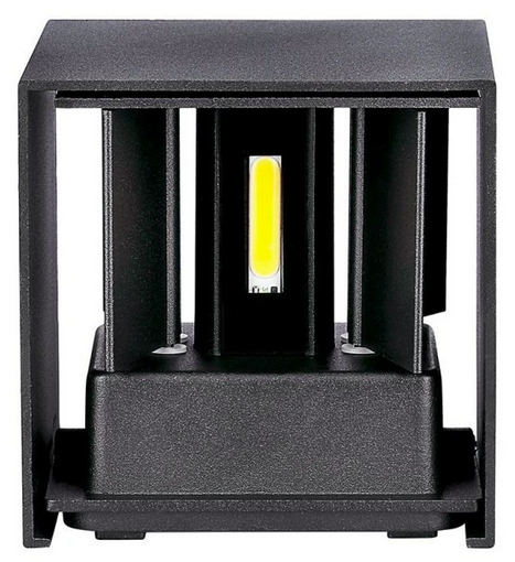 Настінний світильник V-Tek VT-759-12 LED Bridgelux, 11 W, 4000 K, 1360 Lm, IP65, Black Square 218530 (3800157678292) - зображення 3