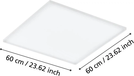 Lampa sufitowa Eglo Turcona-Z 6x5.4 W, 4000 Lm, IP20, 600 mm Biały 900059 (9008606221950) - obraz 4