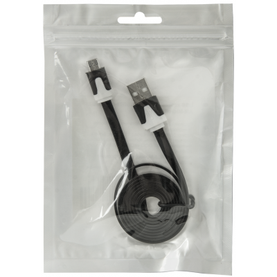 Кабель USB 2.0 AM-micro BM, 1.0 м, USB08-03T чорний Defender - Фото 3 Кабель USB 2.0 AM-micro BM, 1.0 м, USB08-03T чорний Defender - изображение 3
