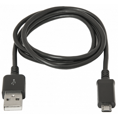 Кабель USB 2.0 AM-micro BM, 1.0 м, чорний, USB08-03H Defender - Фото 2 Кабель USB 2.0 AM-micro BM, 1.0 м, чорний, USB08-03H Defender - изображение 2