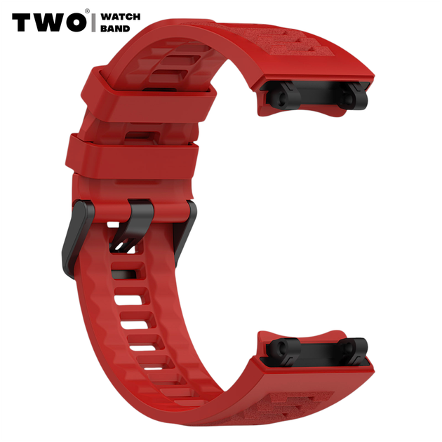 Ремінець для Amazfit T-Rex 2 (А2169/ А2170) Red - Фото 3 Ремінець для Amazfit T-Rex 2 (А2169/ А2170) Red - зображення 3