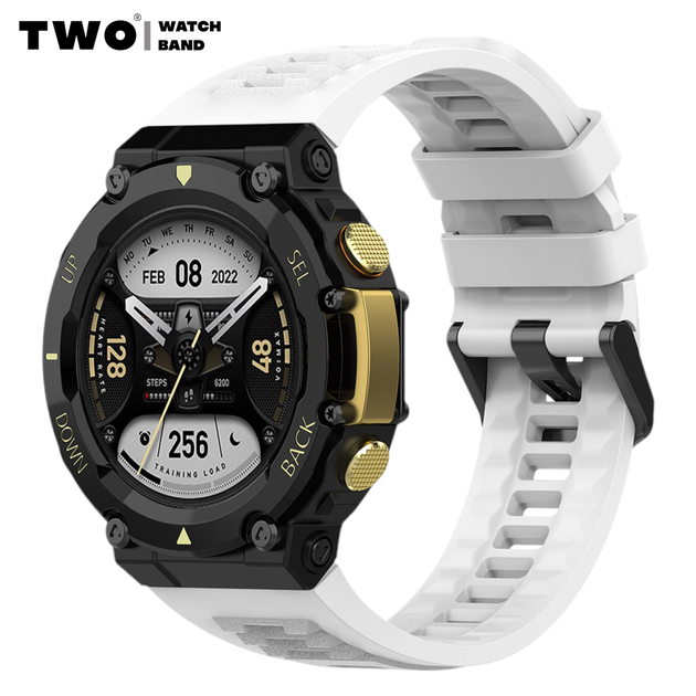 Ремешок для Amazfit T-Rex 2 (А2169/ А2170) White - Фото 1 Ремешок для Amazfit T-Rex 2 (А2169/ А2170) White - изображение 1