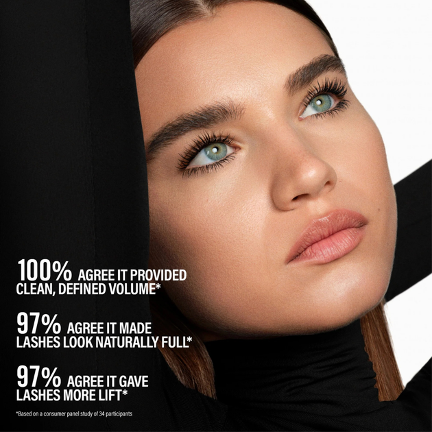 Об'ємна чорна туш для вій Makeup By Mario Master Mascara Super Black 8.5 мл - Фото 9 Об'ємна чорна туш для вій Makeup By Mario Master Mascara Super Black 8.5 мл - зображення 9