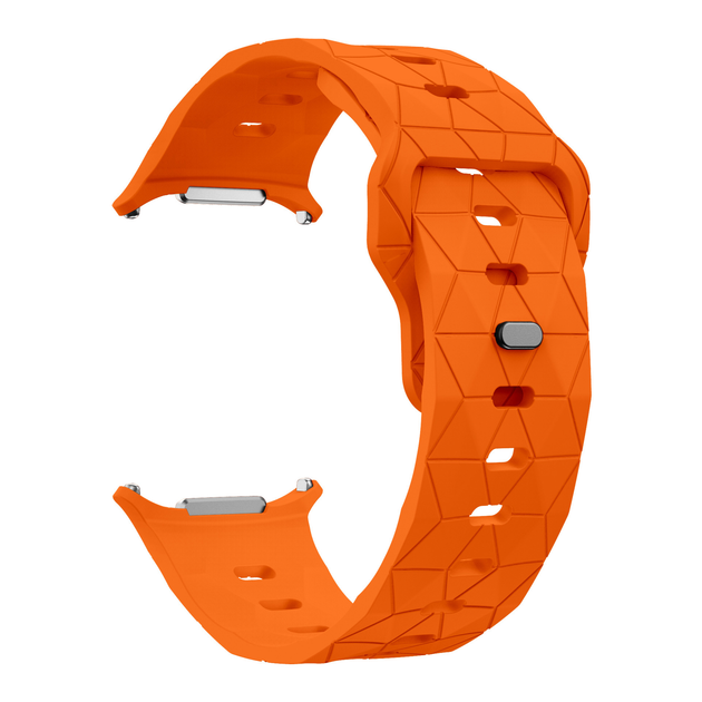 Ремінець TrailFlex для Samsung Galaxy Watch 7 Ultra 47mm – помаранчевий (силікон) від broband - Фото 4 Ремінець TrailFlex для Samsung Galaxy Watch 7 Ultra 47mm – помаранчевий (силікон) від broband - зображення 4