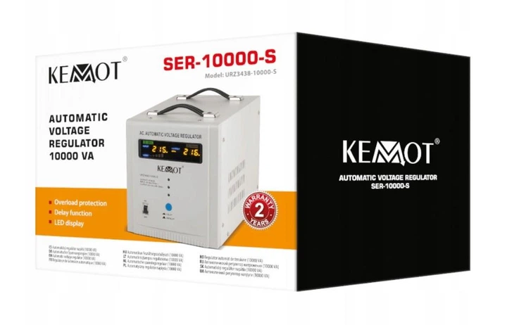 Автоматический стабилизатор напряжения Kemot SER-10000-S URZ3438-10000-S 10000VA - изображение 6