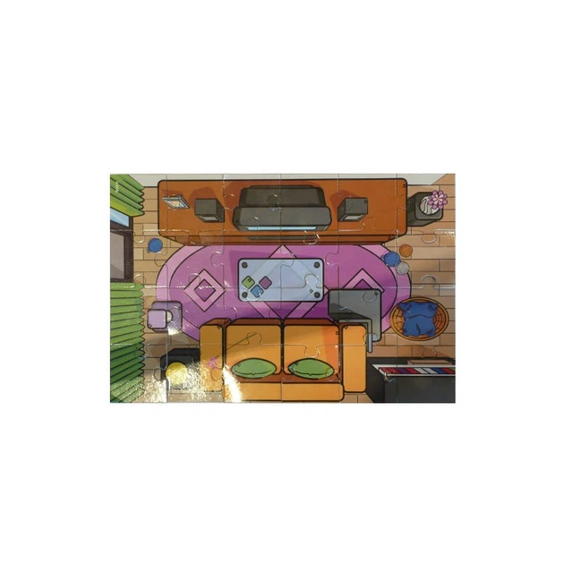 Детский игровой набор "Кошечки" COG T092, 16 фигурок и пазл - изображение 3