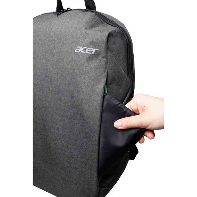 Рюкзак для ноутбука Acer 15.6" URBAN GREY/GREEN (GP.BAG11.034) - Фото 9 Рюкзак для ноутбука Acer 15.6" URBAN GREY/GREEN (GP.BAG11.034) - изображение 9
