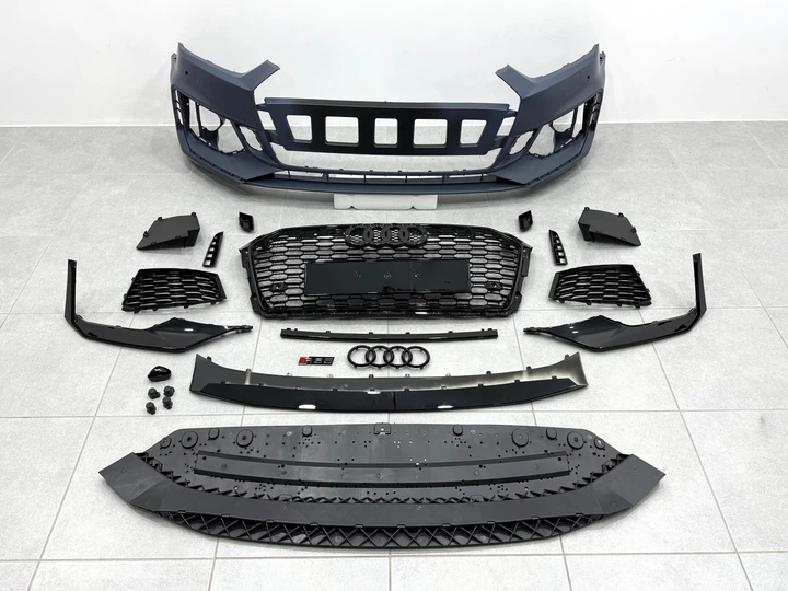 Бампер передний в стиле RS5 для Audi A5 2016-2019 для Audi A5 B9 2016- (9432) - изображение 2