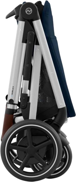 Прогулянкова коляска Cybex e-Gazelle S Ocean Blue Gold (4063846465903) - зображення 13