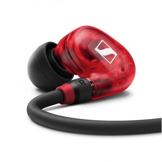 Słuchawki Sennheiser 3962 IE 100 PRO RED miniaturowe dokanałowe (4044155252576) - obraz 3