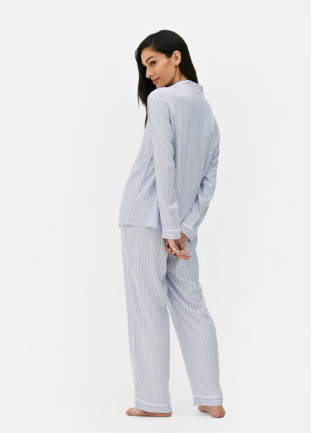 Женские пижамные штаны Primark Twill Boyfriend XXL Для дома и сна Светло-голубой (8740) - Фото 3 Женские пижамные штаны Primark Twill Boyfriend XXL Для дома и сна Светло-голубой (8740) - изображение 3