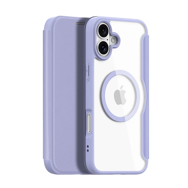 Чохол-книжка Dux Ducis Skin X Pro with MagSafe для iPhone 16 Колір Pure Purple - изображение 9