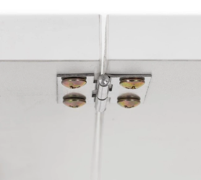 Biurko komputerowe Springos HF0057 80 cm składane Białe (5908455306867) - obraz 9