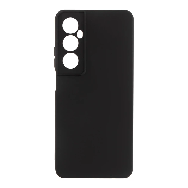 Чохол TPU Matte 1.3mm для Realme C65 4G Колір Black - Фото 4 Чохол TPU Matte 1.3mm для Realme C65 4G Колір Black - изображение 4