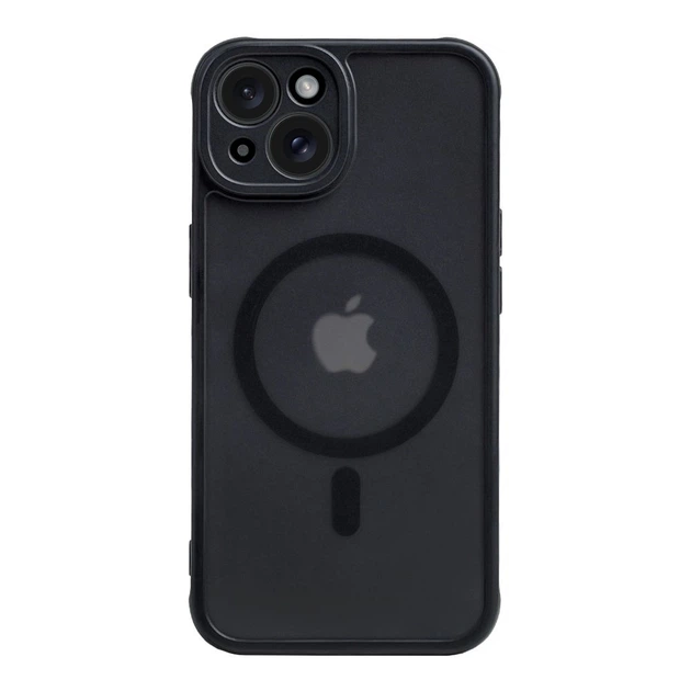 Чохол TPU+PC Anti Drop Full Camera with MagSafe для iPhone 15 Колір Black - изображение 9
