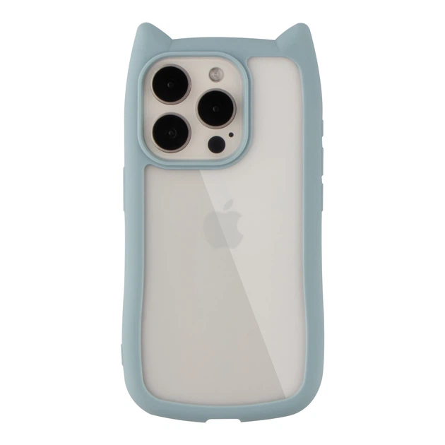 Чохол TPU+PC Cat Ears Case для iPhone 15 Pro Колір Blue - Фото 9 Чохол TPU+PC Cat Ears Case для iPhone 15 Pro Колір Blue - изображение 9