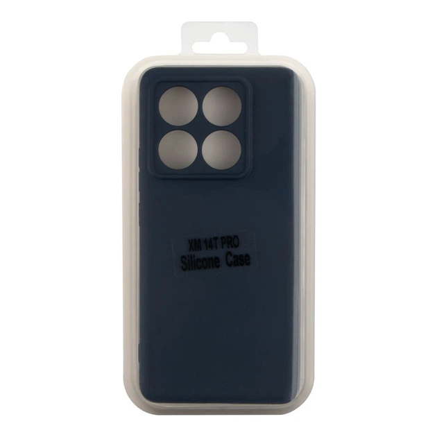 Чохол Premium Silicone Cover Full Camera (A) для Xiaomi 14T Колір 08.Dark Blue - Фото 4 Чохол Premium Silicone Cover Full Camera (A) для Xiaomi 14T Колір 08.Dark Blue - изображение 4