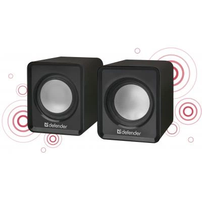 Акустическая система Defender SPK 22 2х2W USB black (65503) - Фото 2 Акустическая система Defender SPK 22 2х2W USB black (65503) - изображение 2