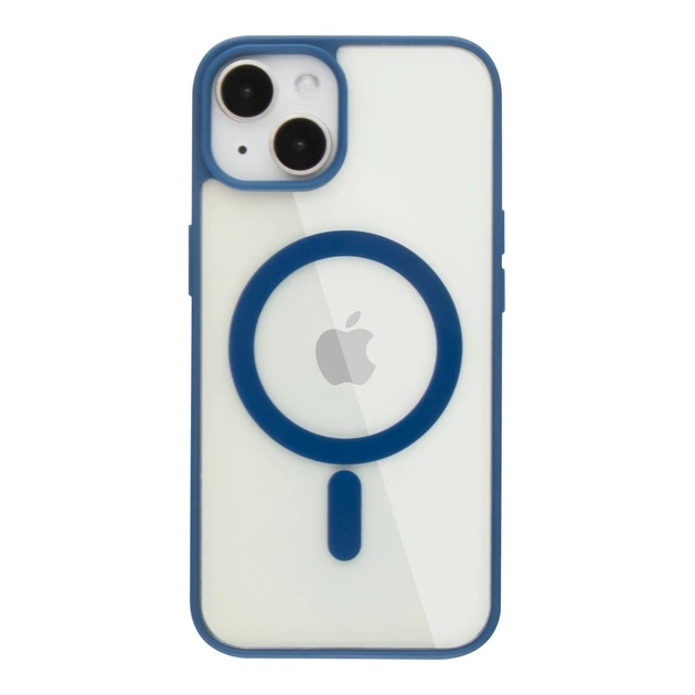 Чохол NEW TPU Color with Magsafe для iPhone 15 Колір Navy Blue - изображение 14