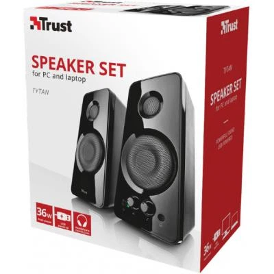 Акустическая система Trust Tytan 2.0 Speaker Set. Black (21560) - Фото 5 Акустическая система Trust Tytan 2.0 Speaker Set. Black (21560) - изображение 5