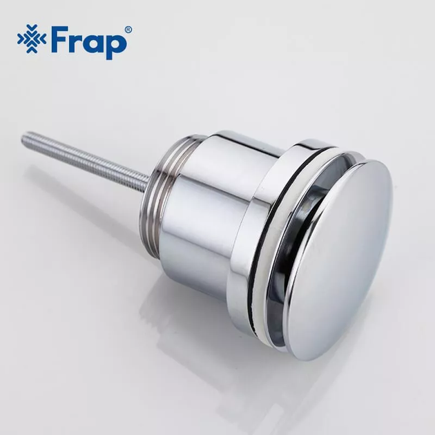 Донний клапан F62, автомат, 1 1/4", хром frap F62 - изображение 4