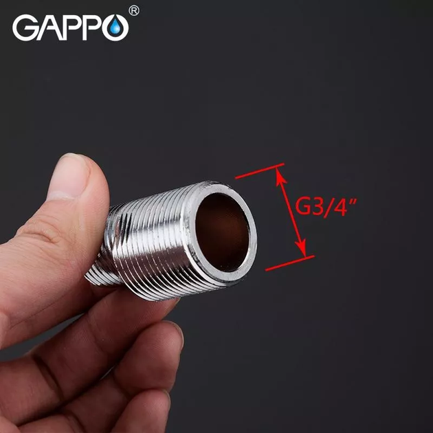 Ексцентрики G70-1, довжина 5 см, хром GAPPO G70-1 - Фото 3 Ексцентрики G70-1, довжина 5 см, хром GAPPO G70-1 - изображение 3