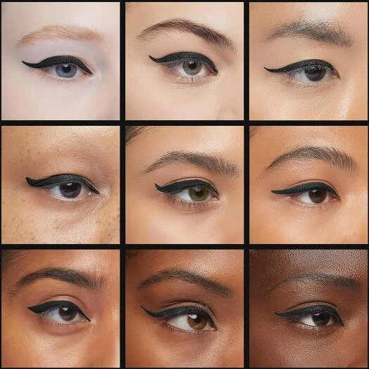 Водостійка підводка для очей NYX PROFESSIONAL MAKEUP Vinyl Liquid Liner чорна - зображення 5
